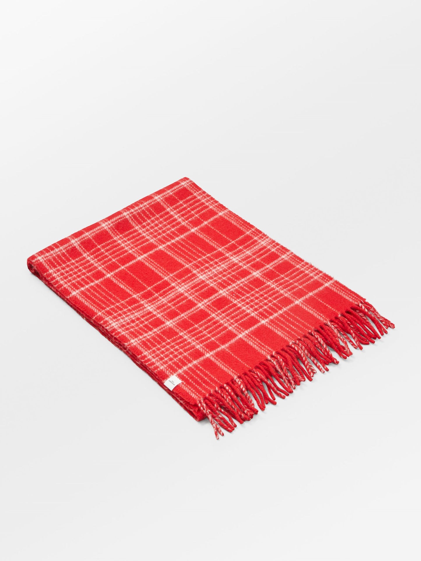 Grid Wool Scarf OneSize Becksöndergaard.se