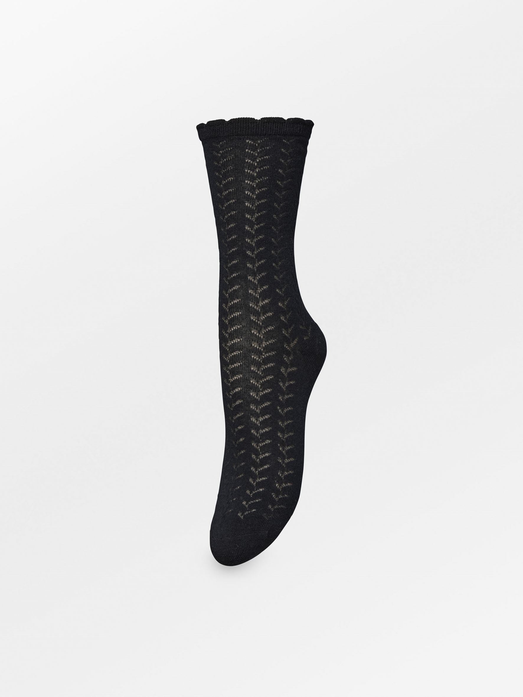 Becksöndergaard, Leofa Cotta Sock - Black, socks, sale, sale, socks, noos, black week, black week, noos, socks