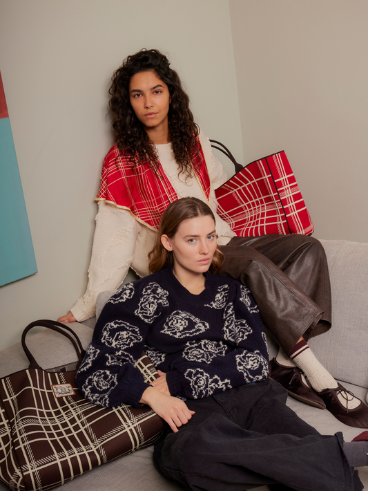 Grid Triangle Sia Scarf OneSize Becksöndergaard.se