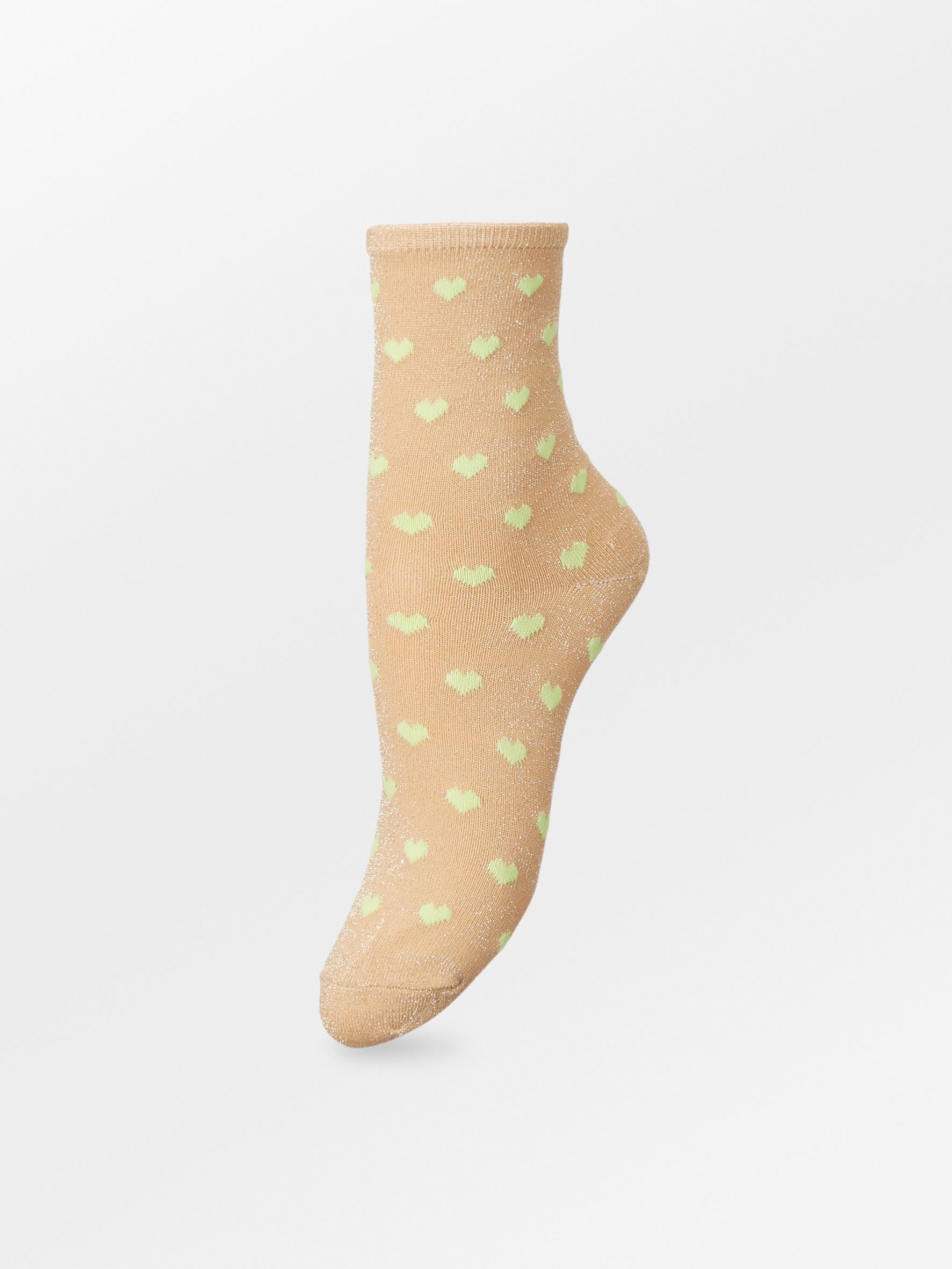 Anthea Heart Sock  Socks Becksöndergaard.se