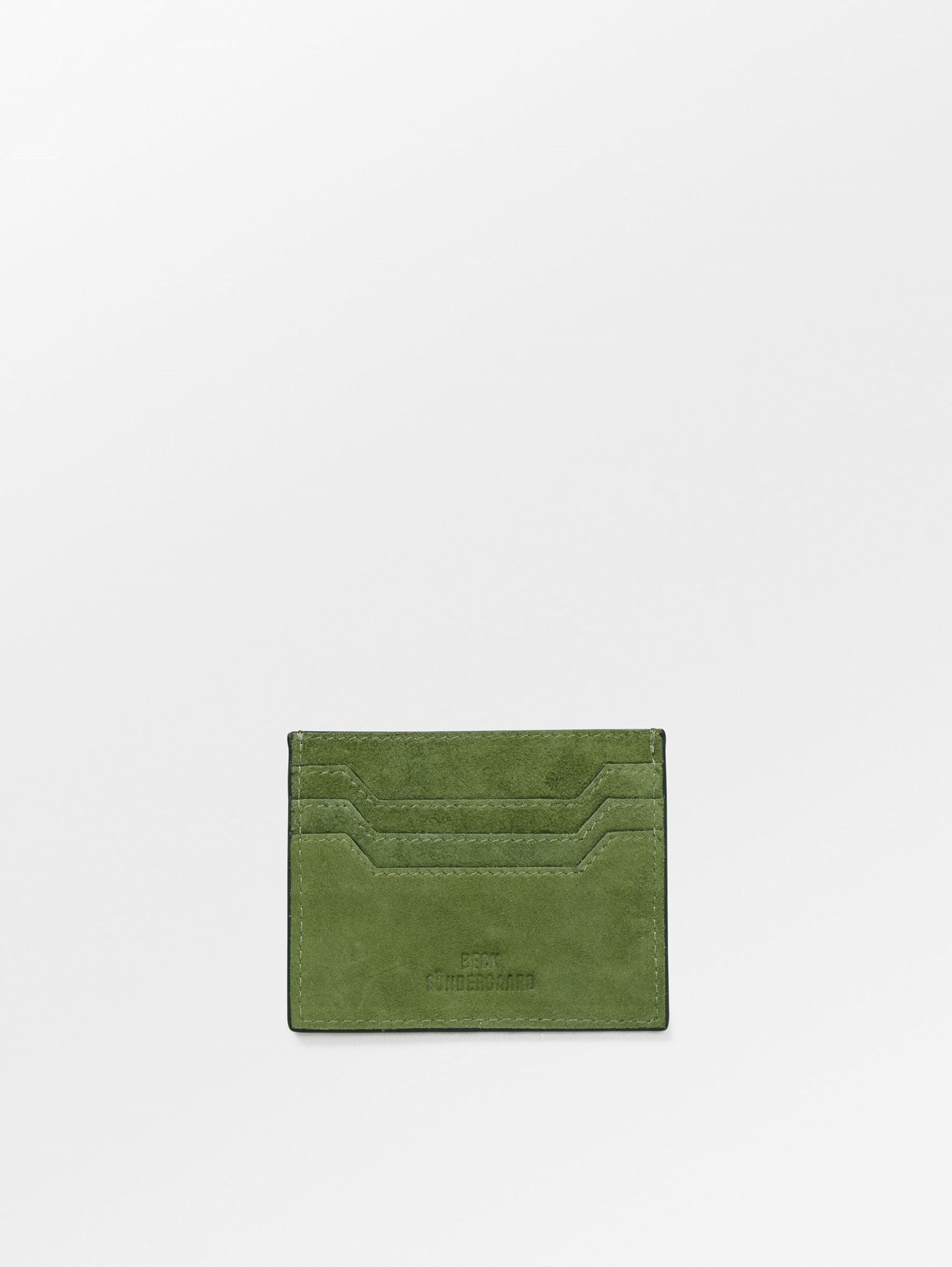 Suede Card Holder OneSize Becksöndergaard.se