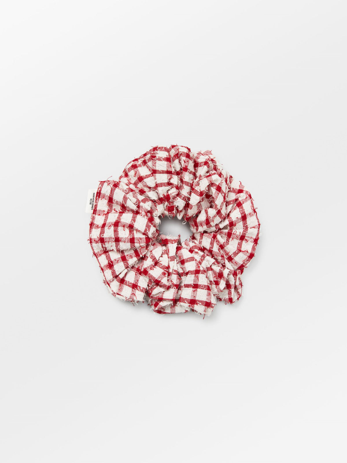 Becksöndergaard, Gingham Scrunchie - Jester Red, onesize