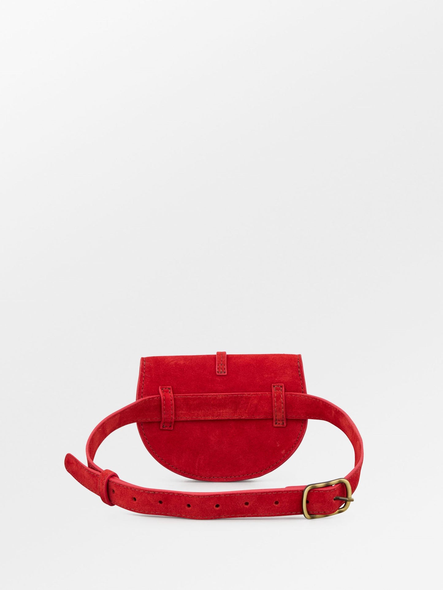 Becksöndergaard, Suede Belt Bag - Adrenaline Red, bags, sale, sale, sale, bags, bags, bags, gifts, black week, black week, black week