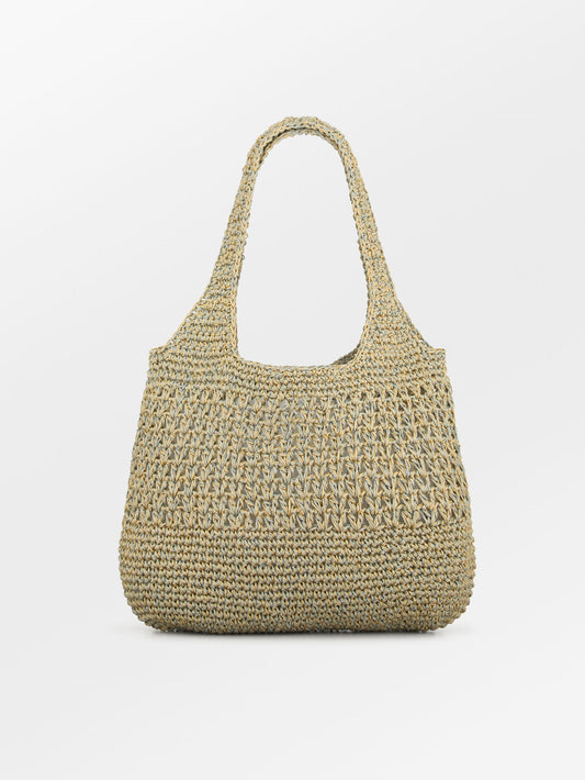 Becksöndergaard, Strawchet Riley Bag - Aqua Gray, bags, bags, sale, sale, bags