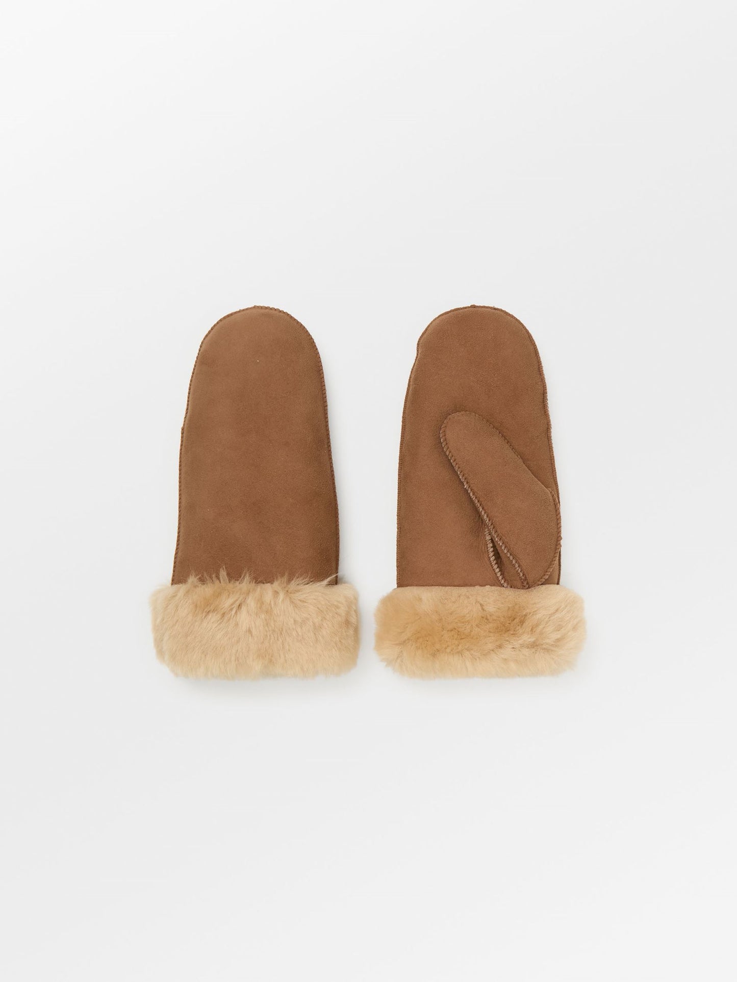 Becksöndergaard, Doa Shearling Mitten - Emperador Brown, archive, archive, winter accessories, archive, winter accessories