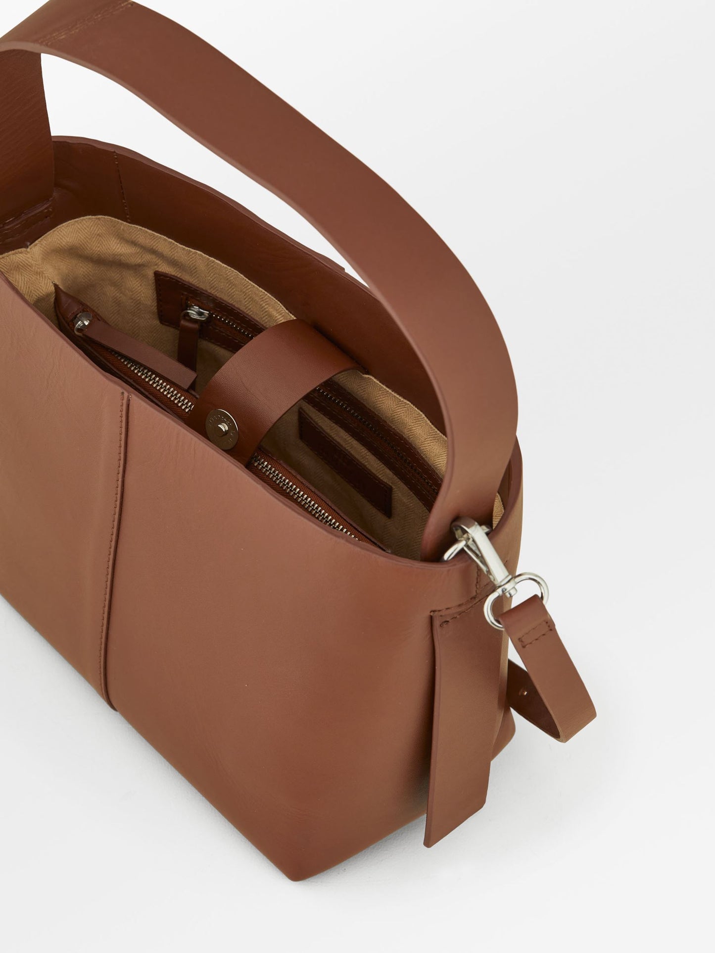 Becksöndergaard, Nappa Fraya Small Bag - Mocha Brown, bags, bags, bags