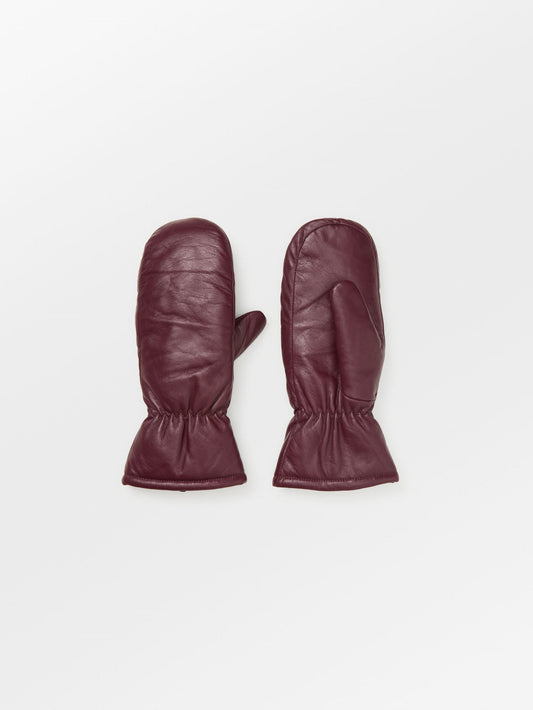 Leather Nylona Mitten Clothing Becksöndergaard.se