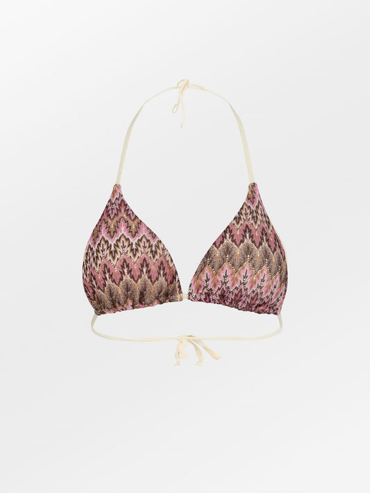 Becksöndergaard, Amber Bel Bikini Top - Dusty Rose, swimwear, swimwear, swimwear, swimwear, gifts, black week, black week