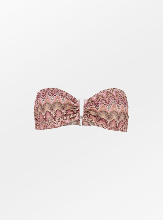 Becksöndergaard, Amber Bandeau Bikini Top - Dusty Rose, swimwear, swimwear, swimwear, swimwear, gifts