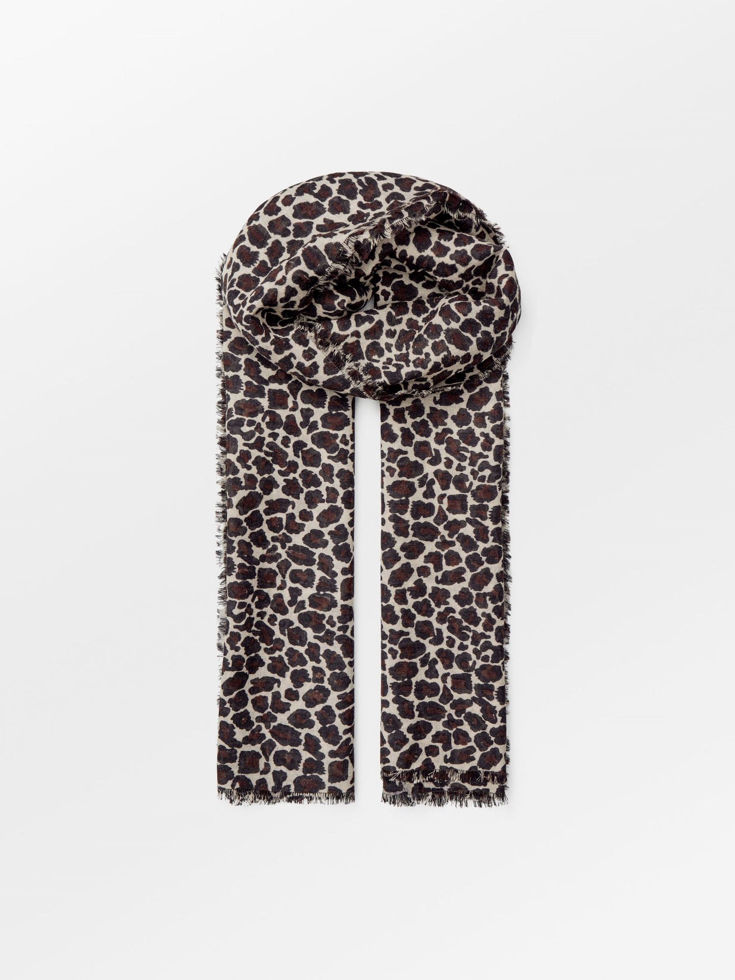 Becksöndergaard, Leopa Woo Scarf - Light Grey, scarves, scarves