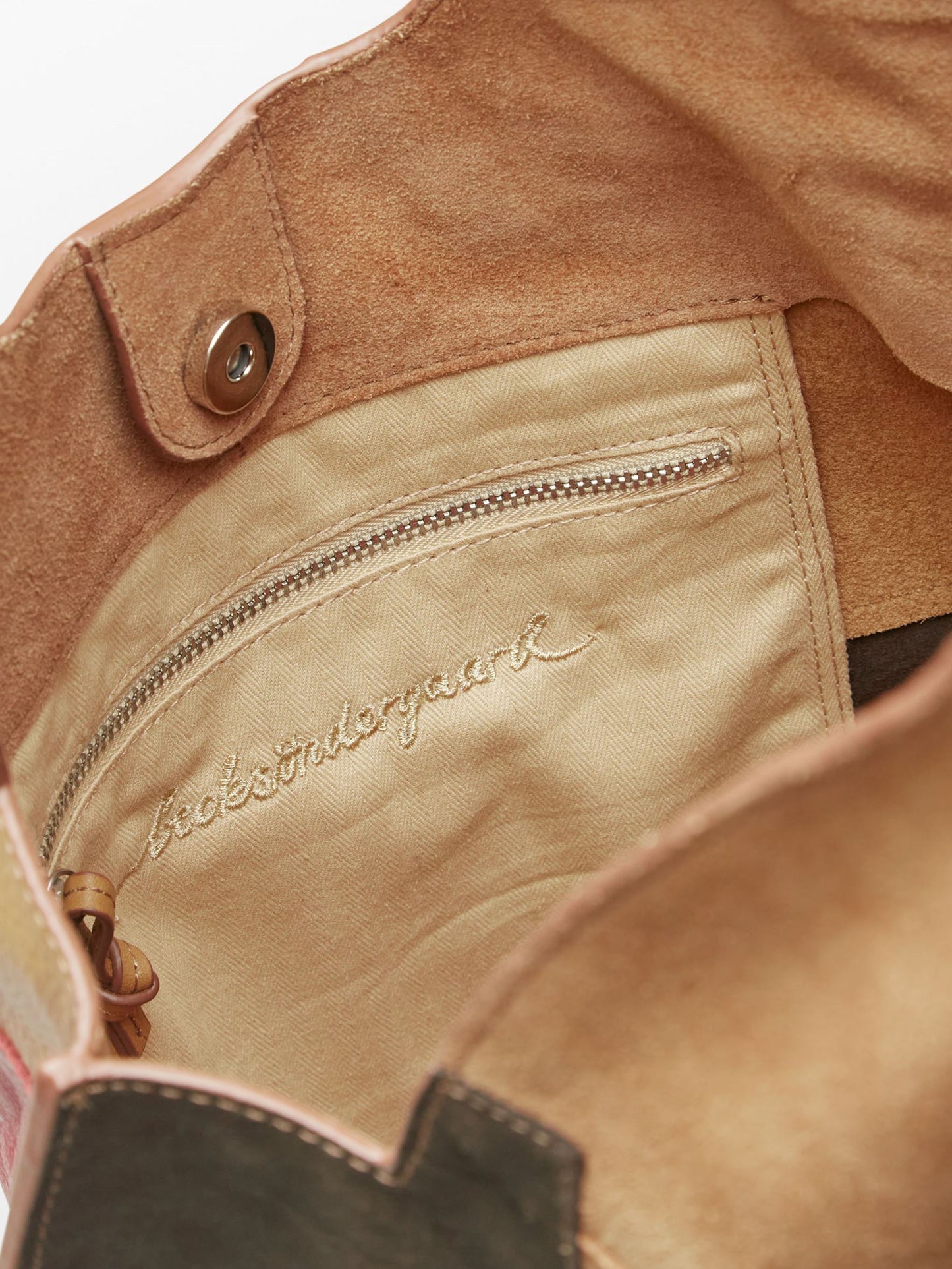 Suede Danita Patch Bag OneSize Becksöndergaard.se