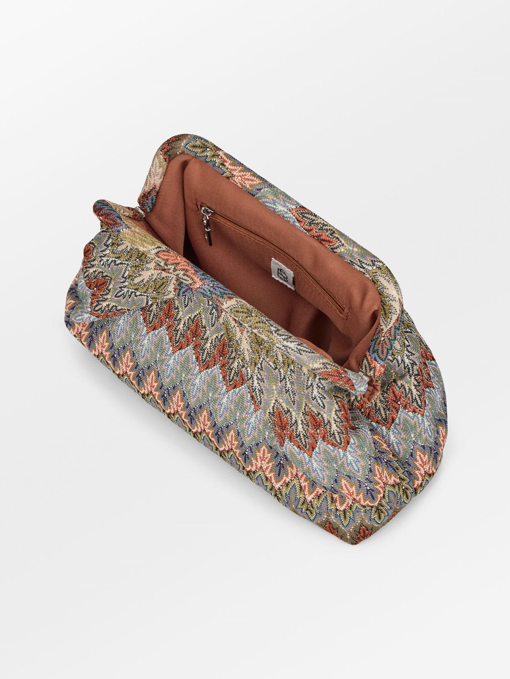 Becksöndergaard, Pala Bonita Bag - Clutch - Purple/Green, bags, news, popular pieces, high summer 2025, beach  favorites, pala bonita