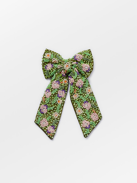 Petulia Beaded Bow Clip OneSize Becksöndergaard.se