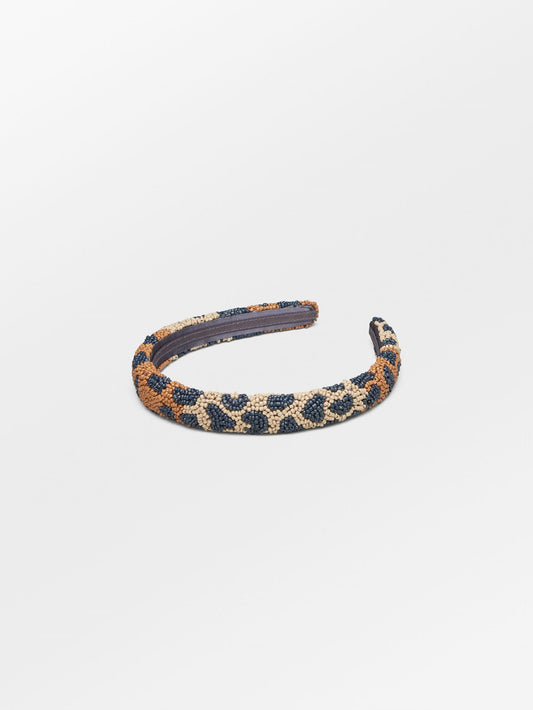Leopa Slim Beaded Hairbrace OneSize Becksöndergaard.se