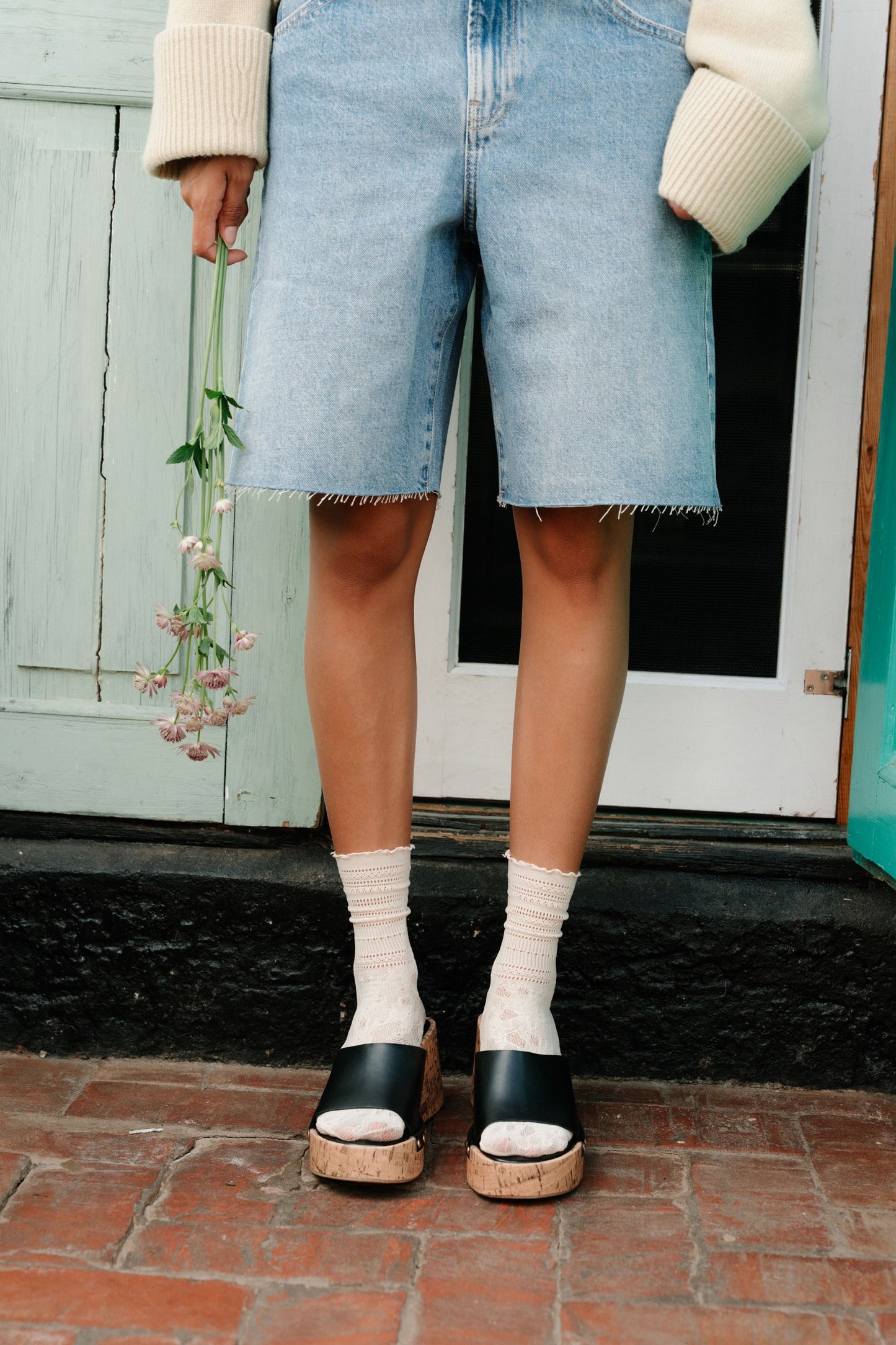 Bloom Lace Sock OneSize Becksöndergaard.se