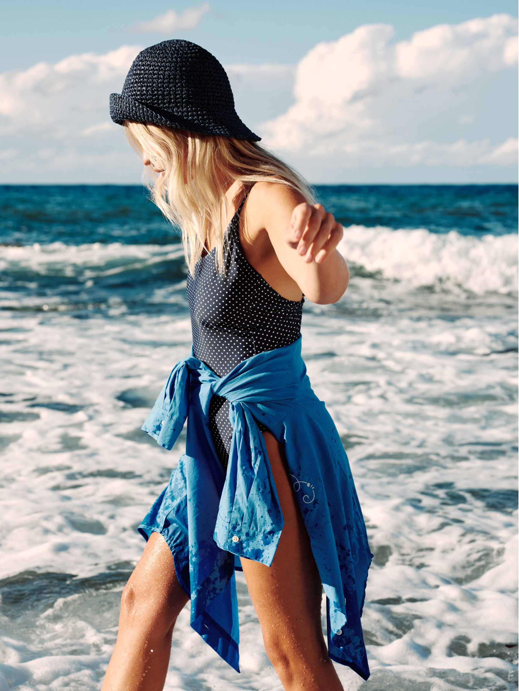 Polka Dot Bea Swimsuit Clothing Becksöndergaard.se