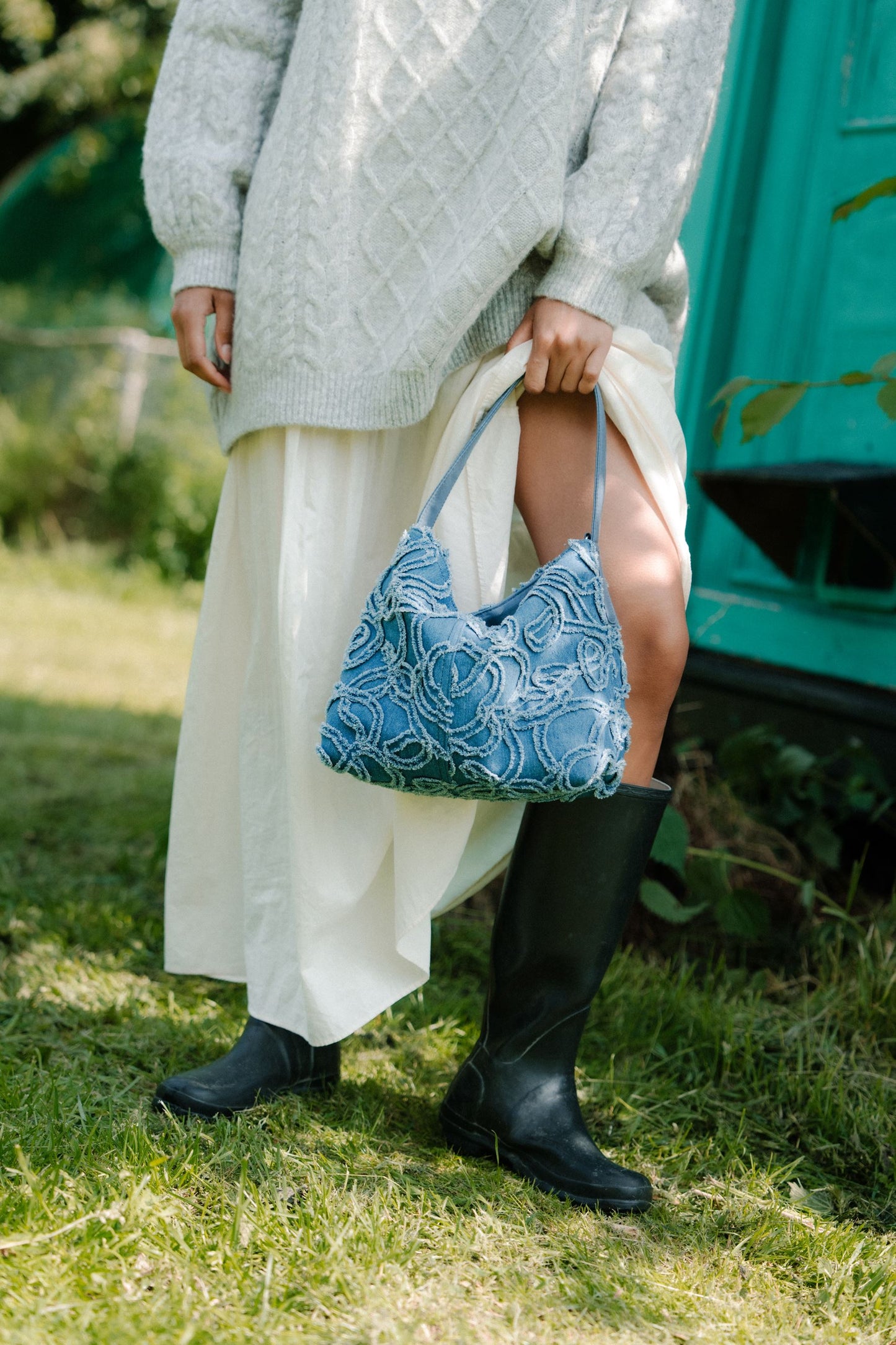 Flowa Denima Fraya Small Bag OneSize Becksöndergaard.se