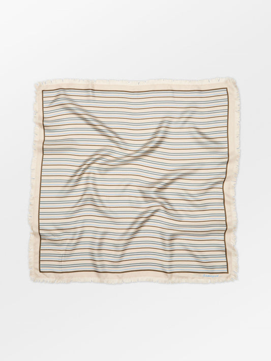 Scallopia Striped Sia Scarf OneSize Becksöndergaard.se