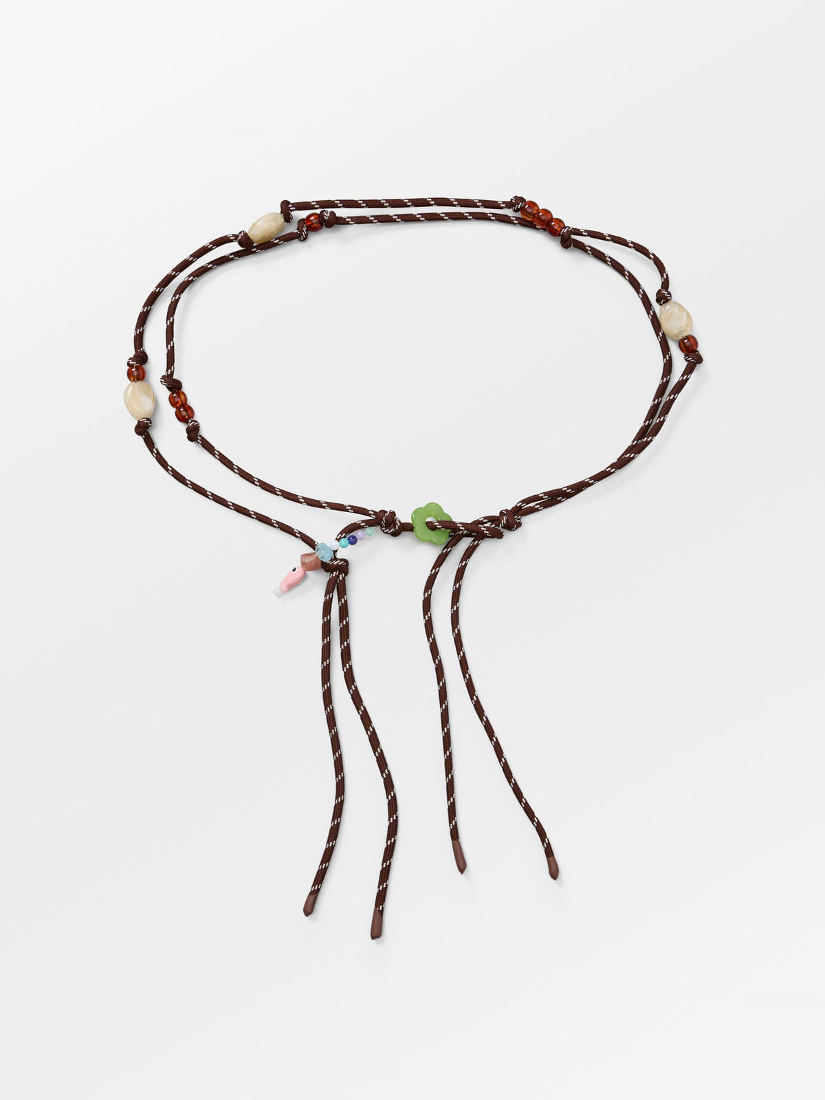 Becksöndergaard, Paracord Suki Belt - Hot Fudge Brown, onesize