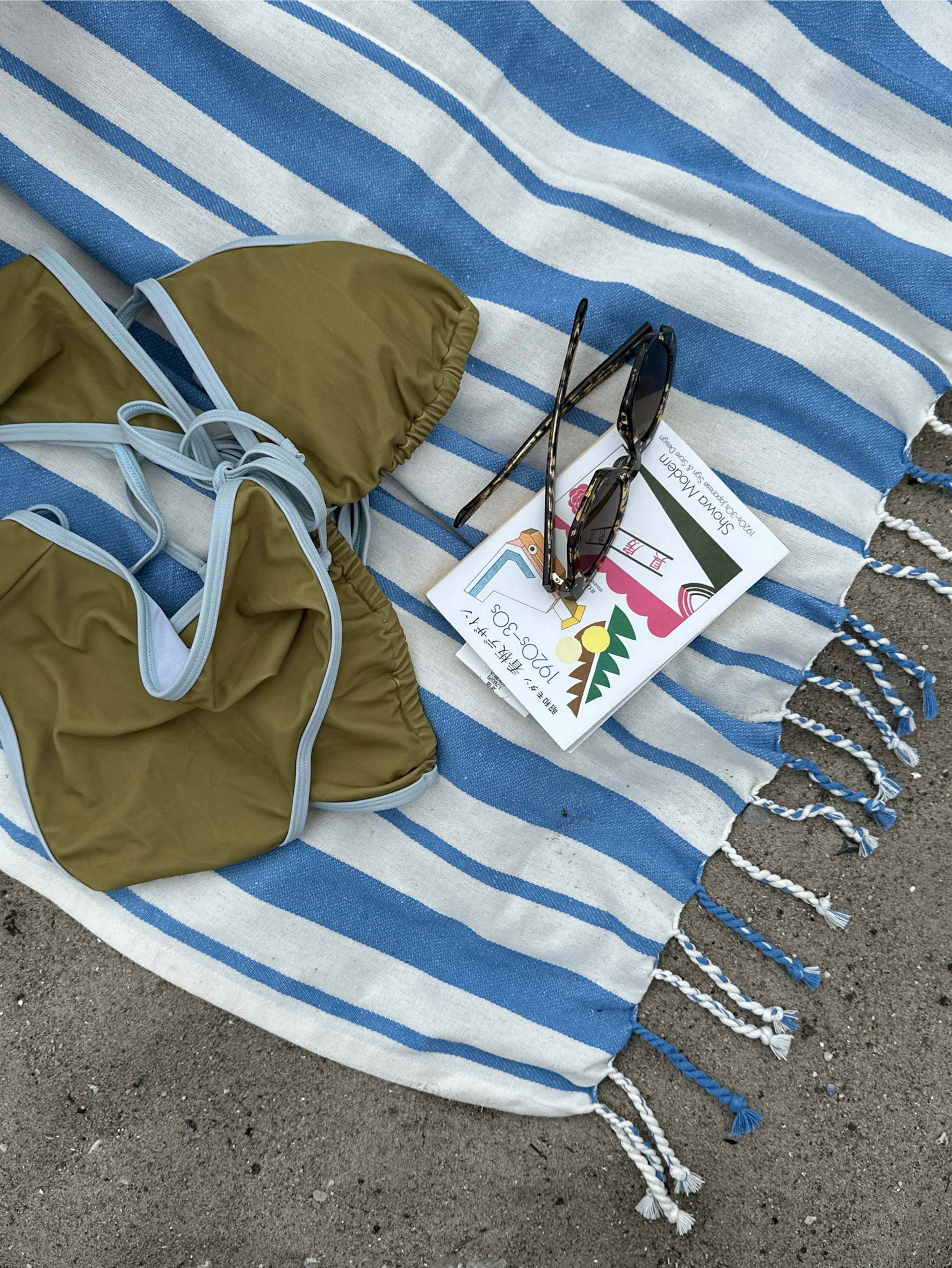 Contrast Baila Bikini Tanga Clothing Becksöndergaard.se