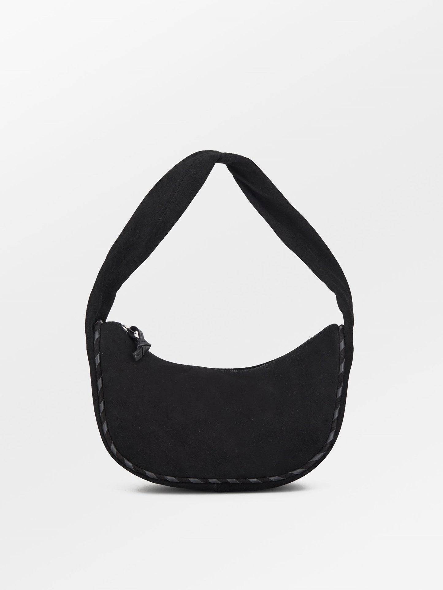 Suede Veg Talia Bag - Black OneSize Becksöndergaard.se