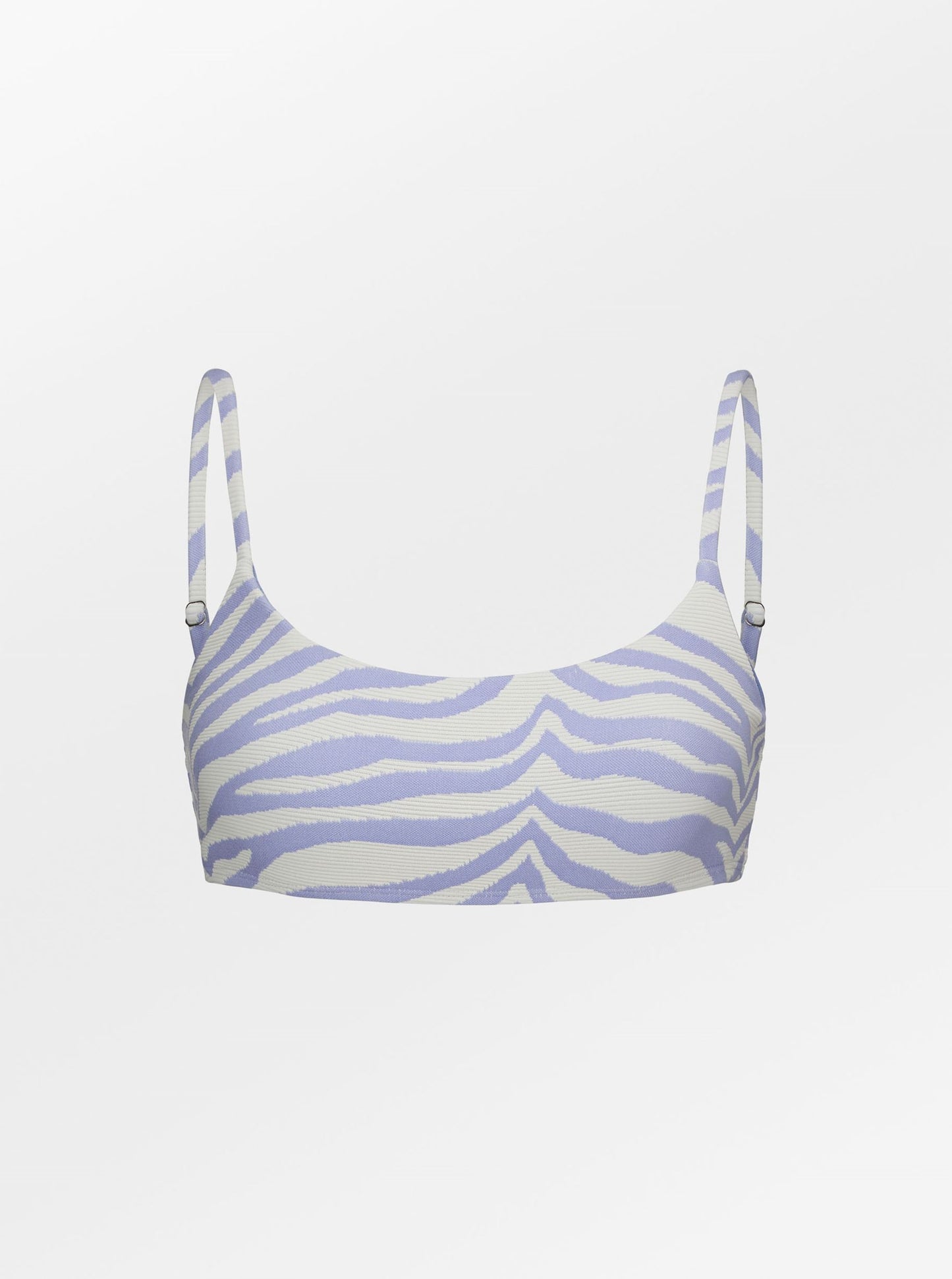 Becksöndergaard, Zecora Ezra Bikini Top - Easter Blue, struct - slet produkter