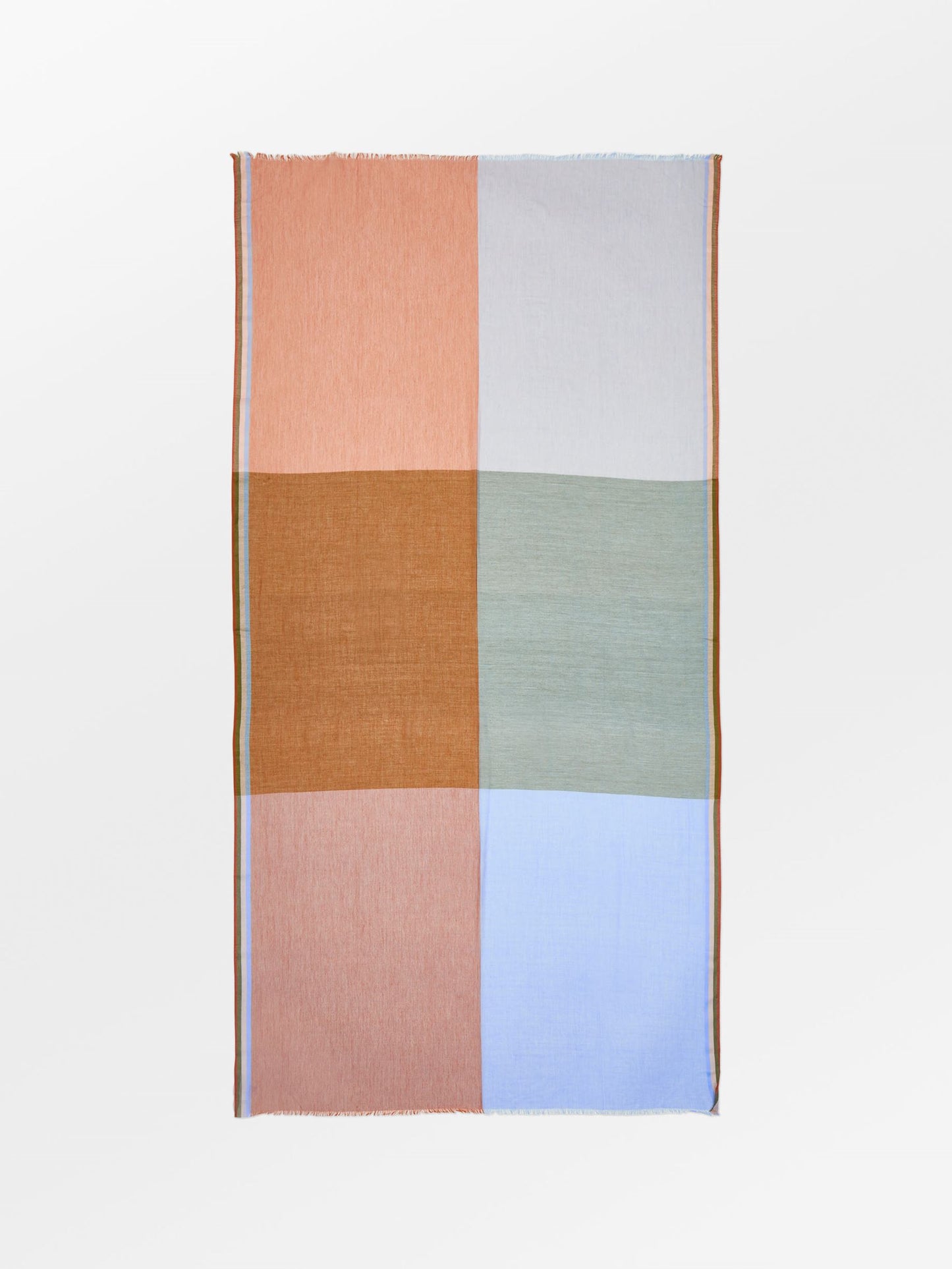 Kikke Cowea Scarf - Brown OneSize Becksöndergaard.se
