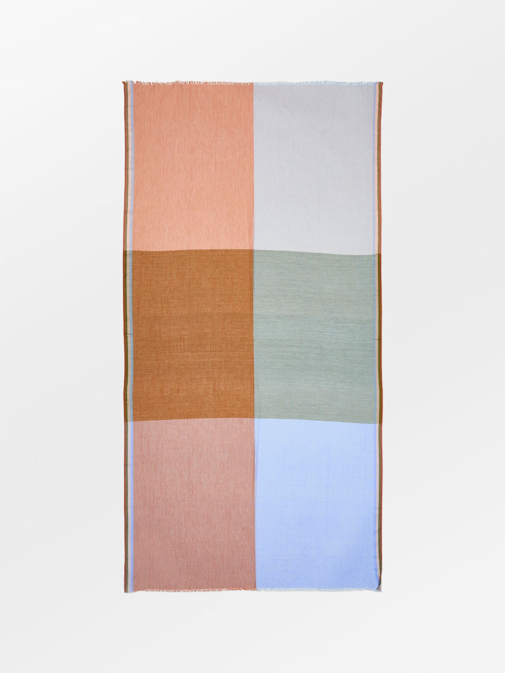 Kikke Cowea Scarf - Brown OneSize Becksöndergaard.se