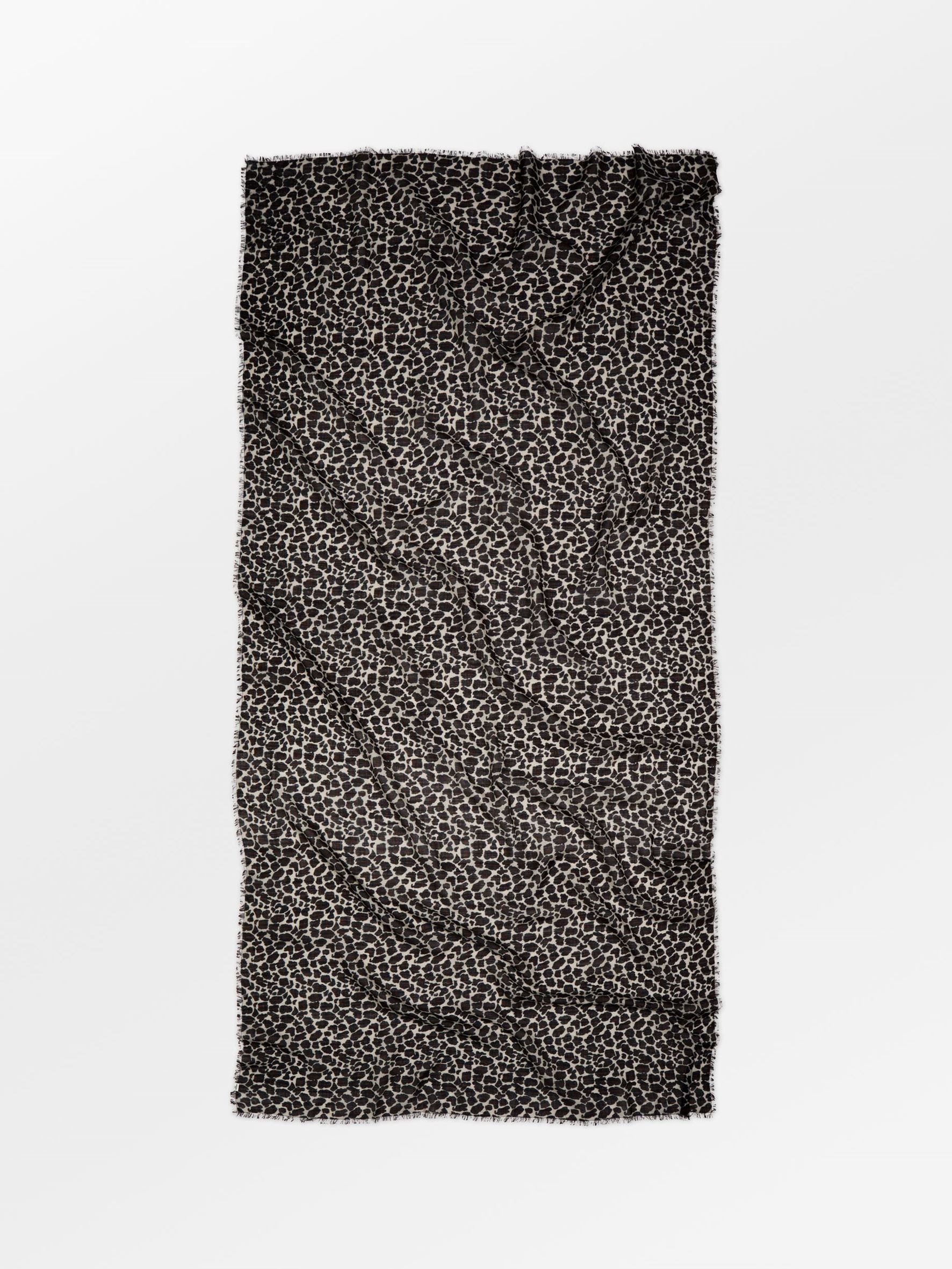 Becksöndergaard, Leopa Woo Scarf - Light Grey, scarves, scarves, sale, sale, black week, black week