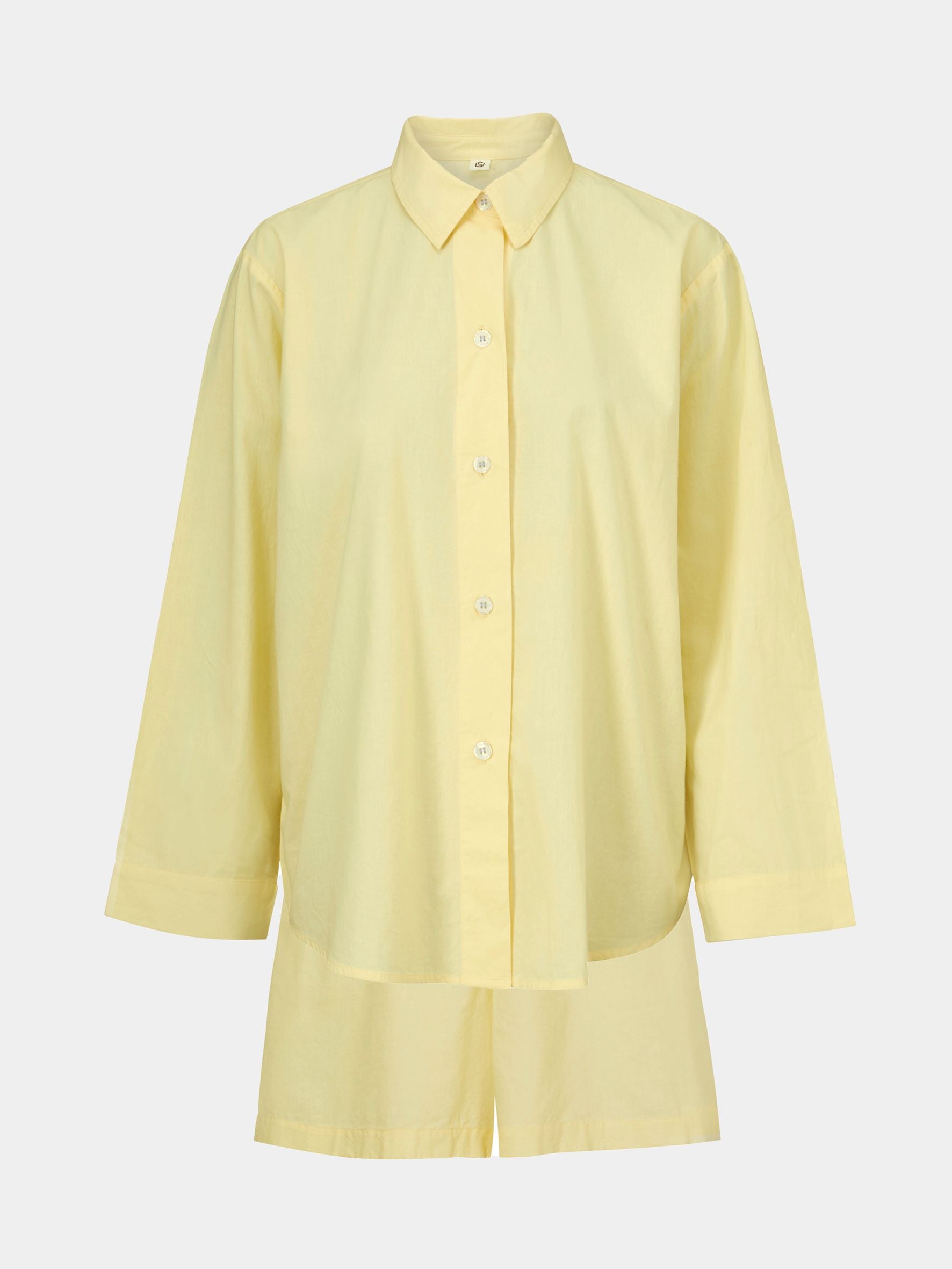 Solid Set Shirt+Shorts Clothing Becksöndergaard.se