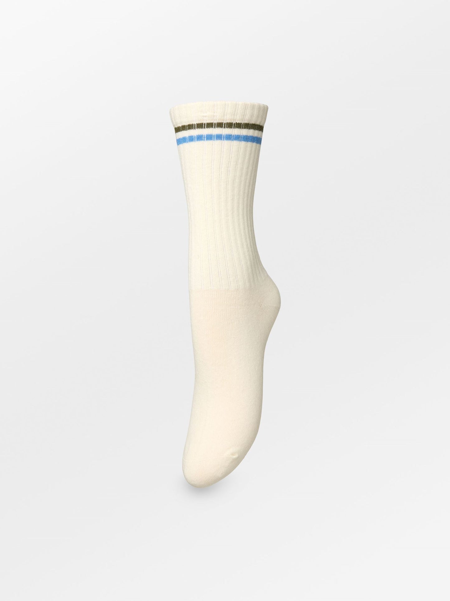 Becksöndergaard, Stripea Cotta Sock - Birch White, socks, sale, sale, socks, socks