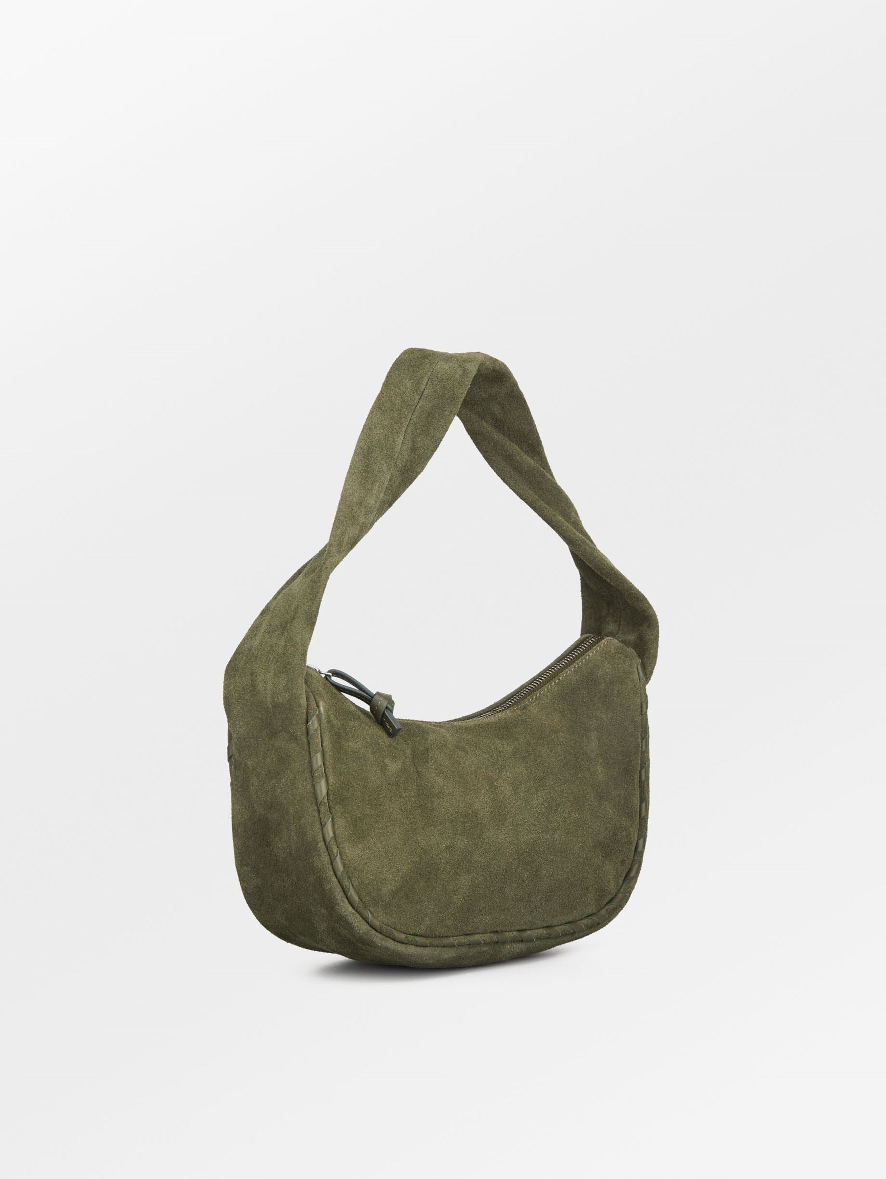 Suede Veg Talia Bag - Army OneSize Becksöndergaard.se