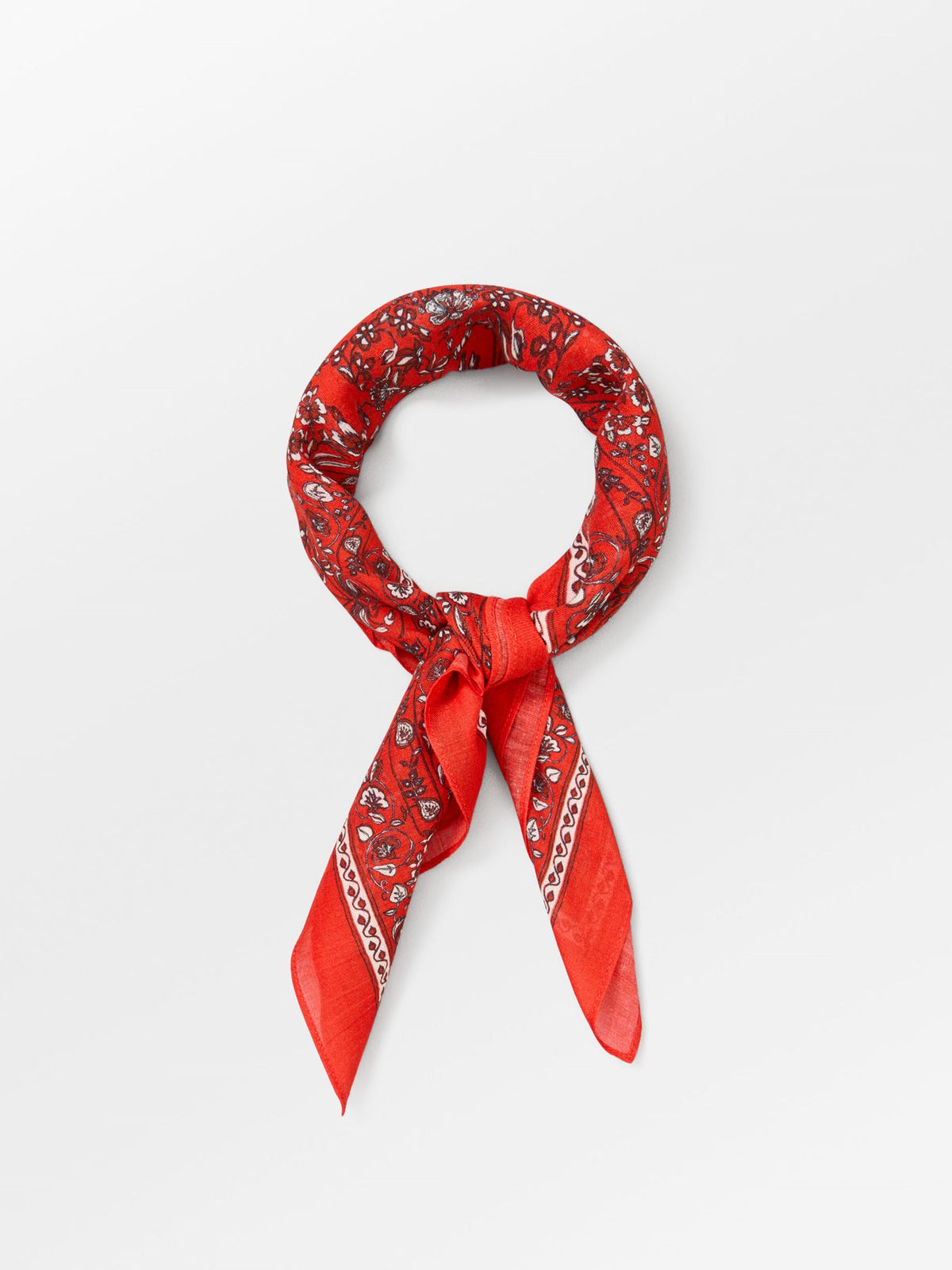 Becksöndergaard, Loomara Cotta Scarf - Poinciana Red, onesize