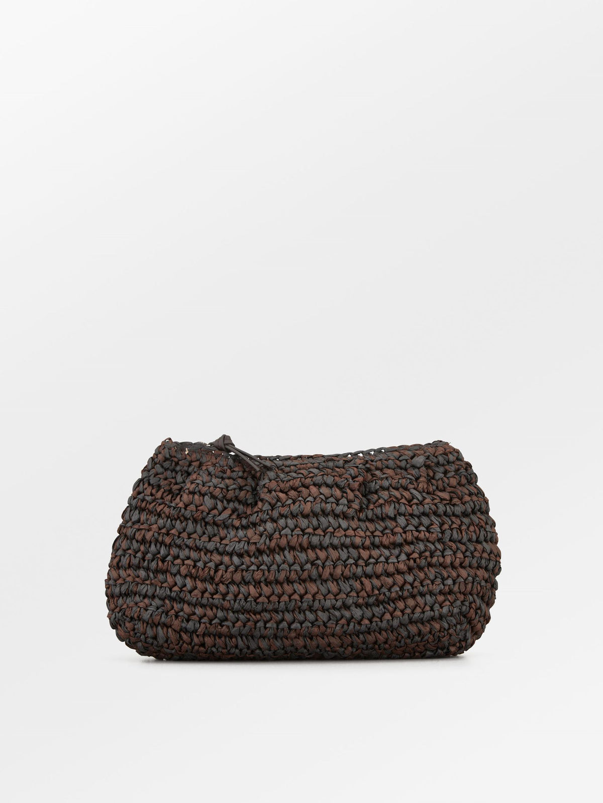 Becksöndergaard, Paper Straw Small Clutch Bag - Chocolate Torte, onesize