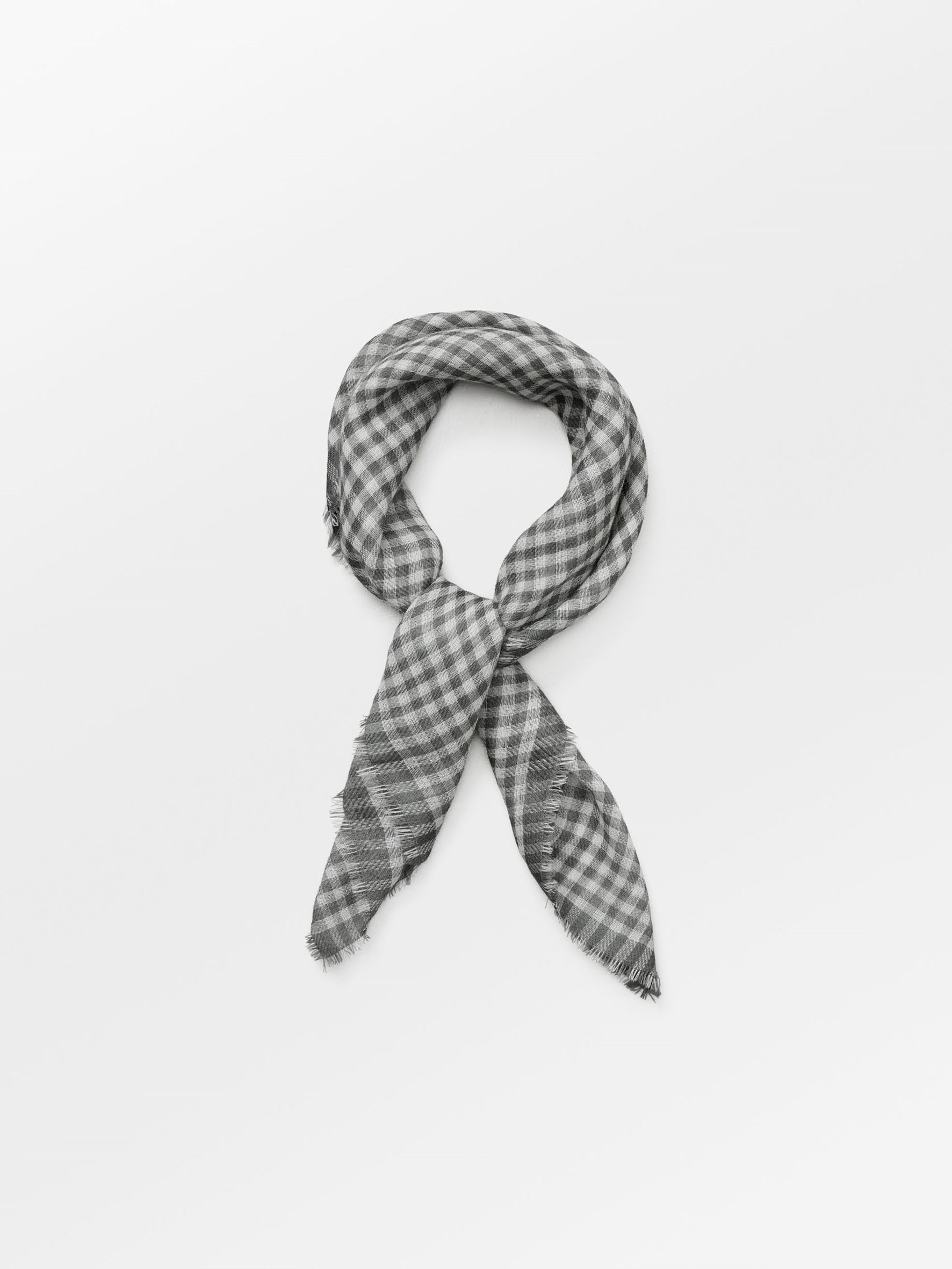 Gingham Wica Scarf OneSize Becksöndergaard.se