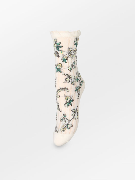 Becksöndergaard, Fairygard Cotta Sock - Birch White, socks, archive, archive, sale, sale, socks, black week, black week, socks