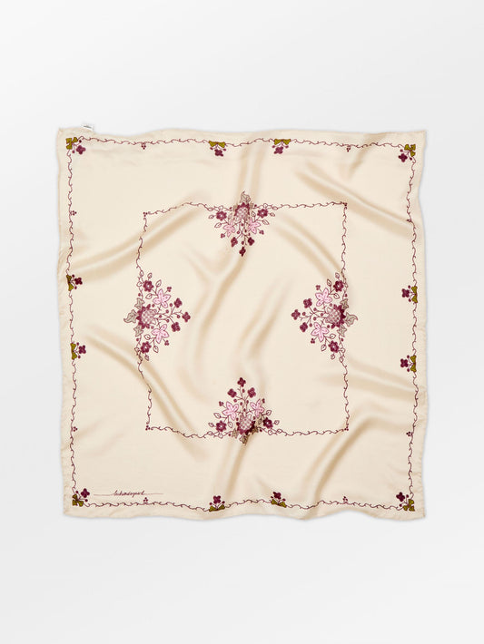 Becksöndergaard, Brodaria Sia Scarf - Birch White, scarves, scarves, scarves, scarves