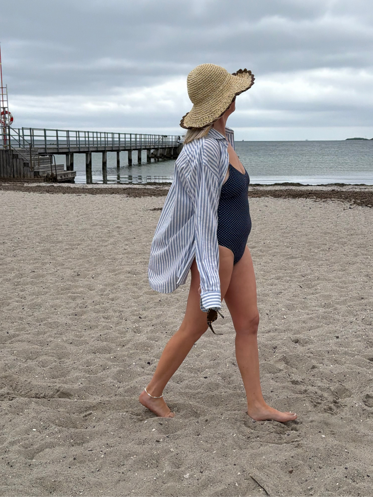Polka Dot Bea Swimsuit Clothing Becksöndergaard.se