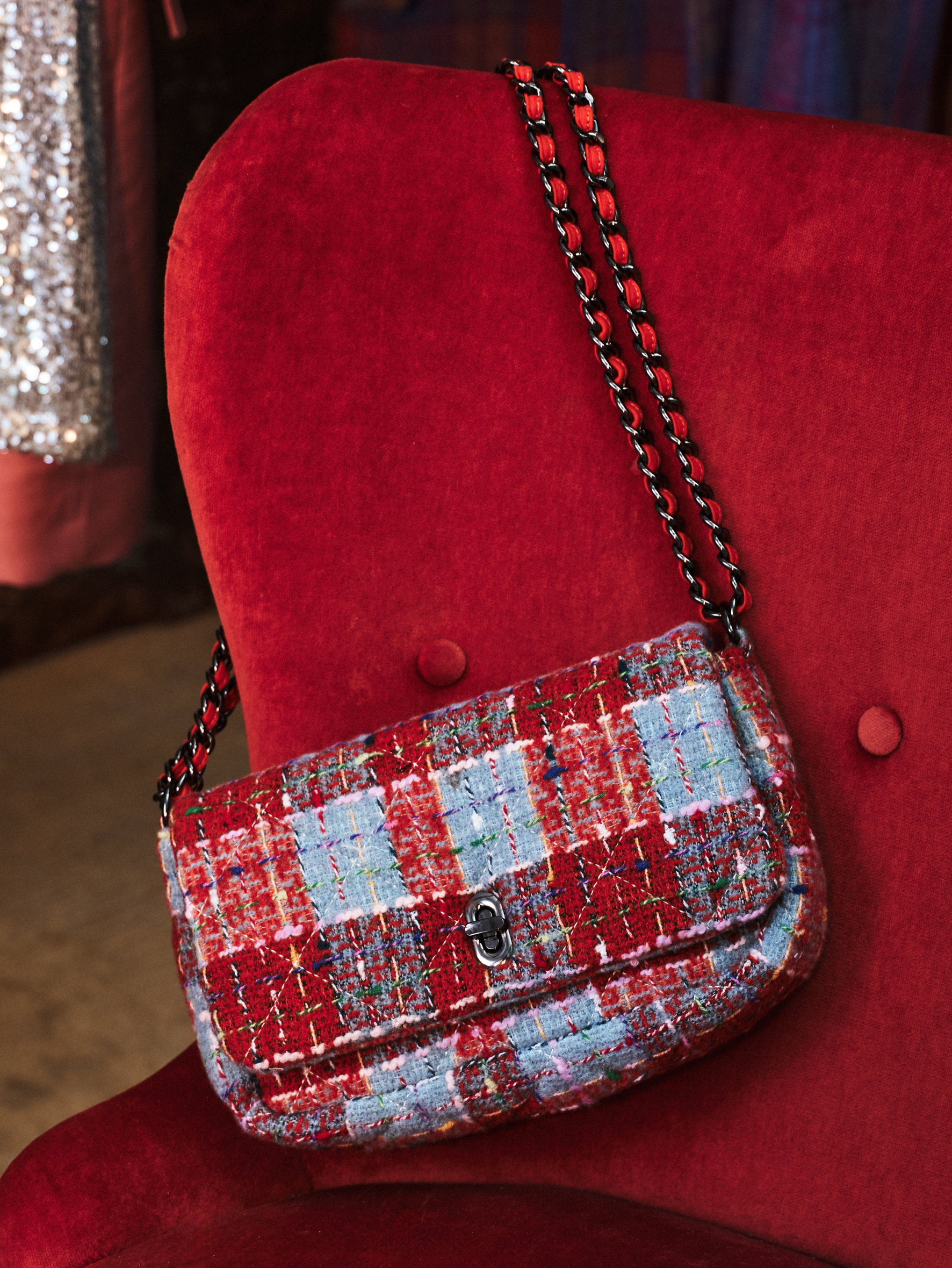Becksöndergaard, Beau Checked Hollis Bag - Rooibos Orange, bags, bags, bags, bags, bags