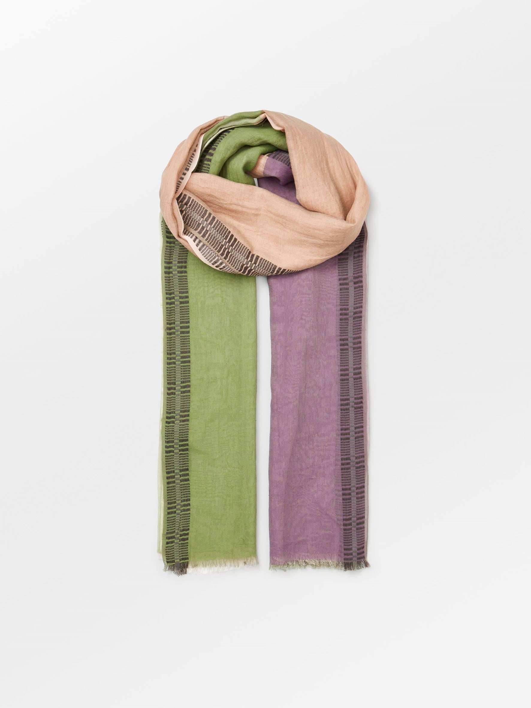 Kikko Cowea Scarf - Peach Nectar  OneSize Becksöndergaard.se