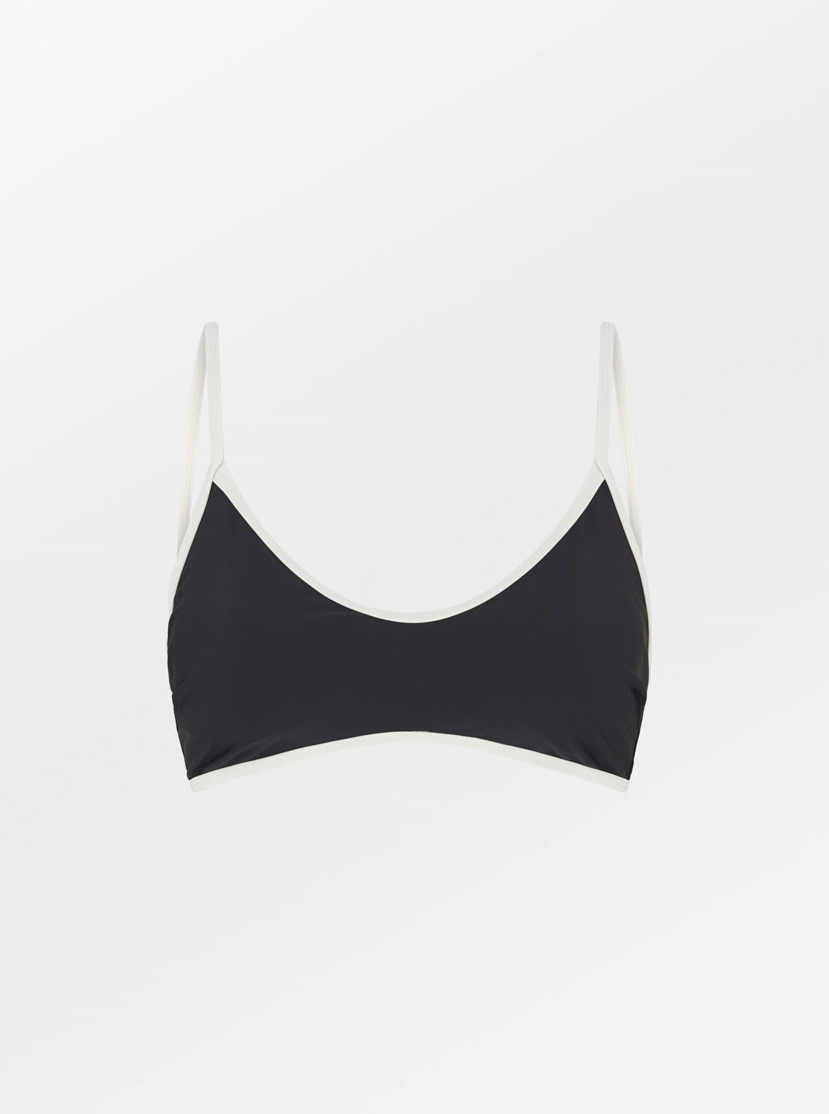 Becksöndergaard, Contrast Bima Bikini Top - Black, clothing