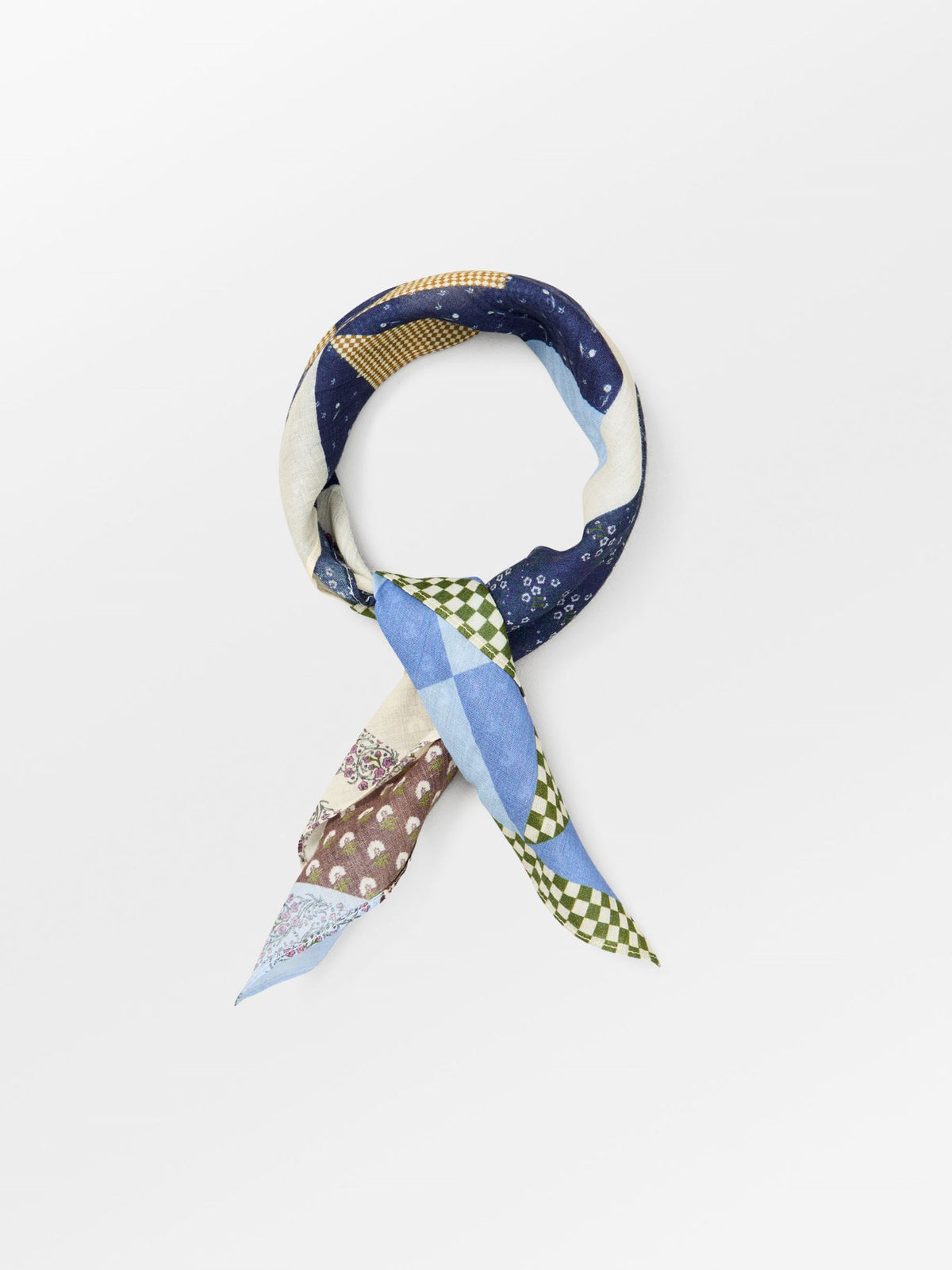 Becksöndergaard, Quilta Cotta Scarf - Navy Blue, onesize