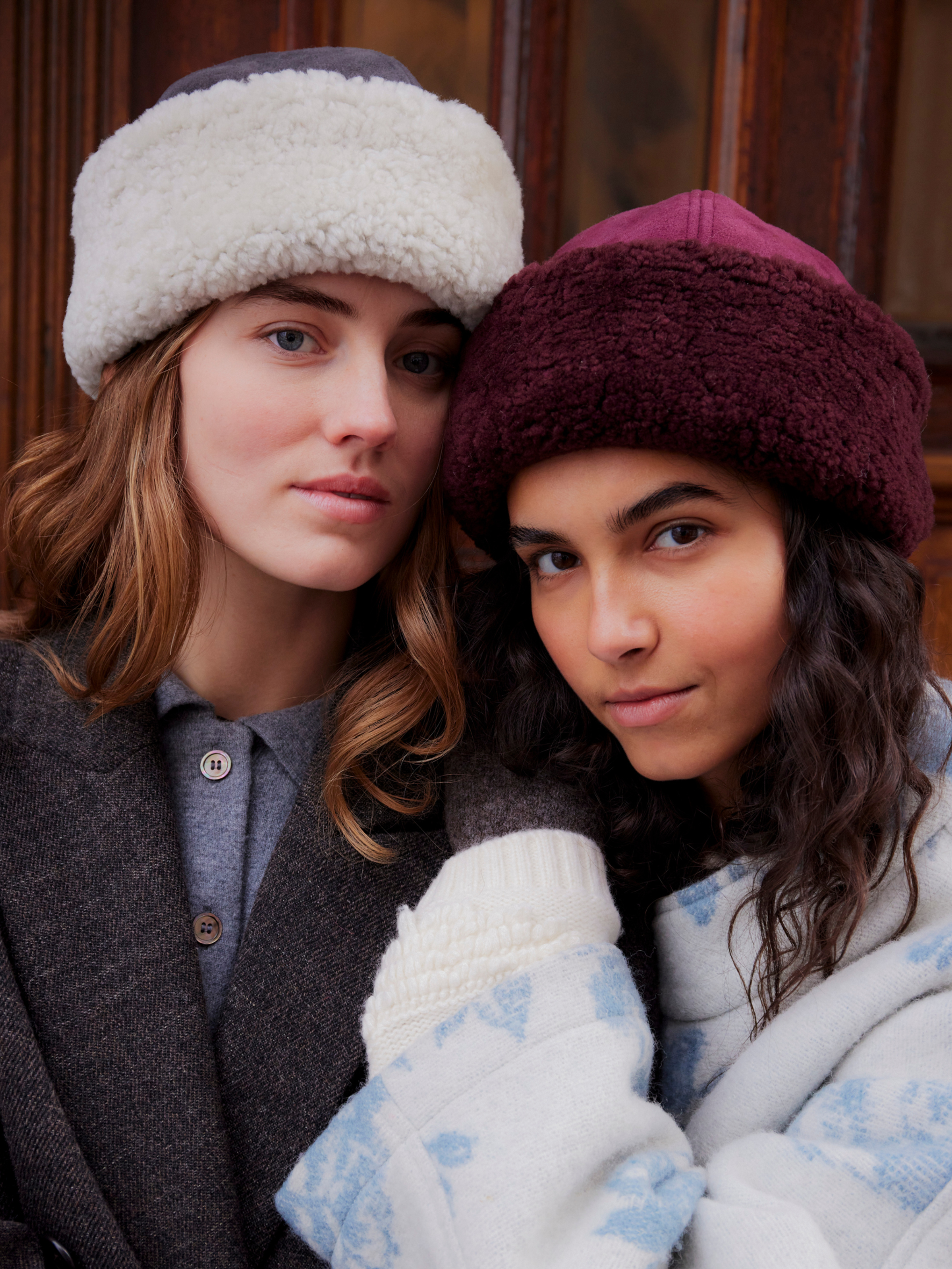 Dora Shearling Hat Clothing Becksöndergaard.se