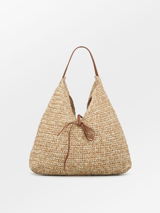 Paper Straw Siena Bag OneSize Becksöndergaard.se