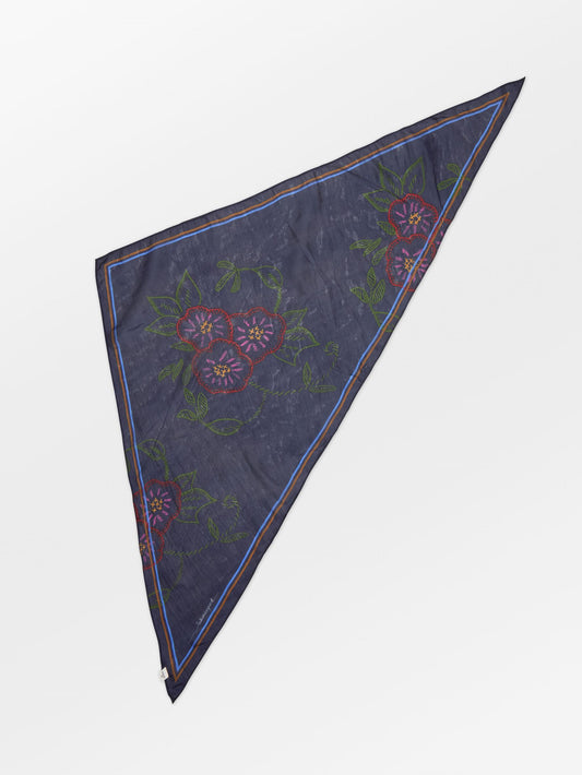 Becksöndergaard, Efloria Triangle Taby Scarf - Naval Academy Blue, scarves, scarves