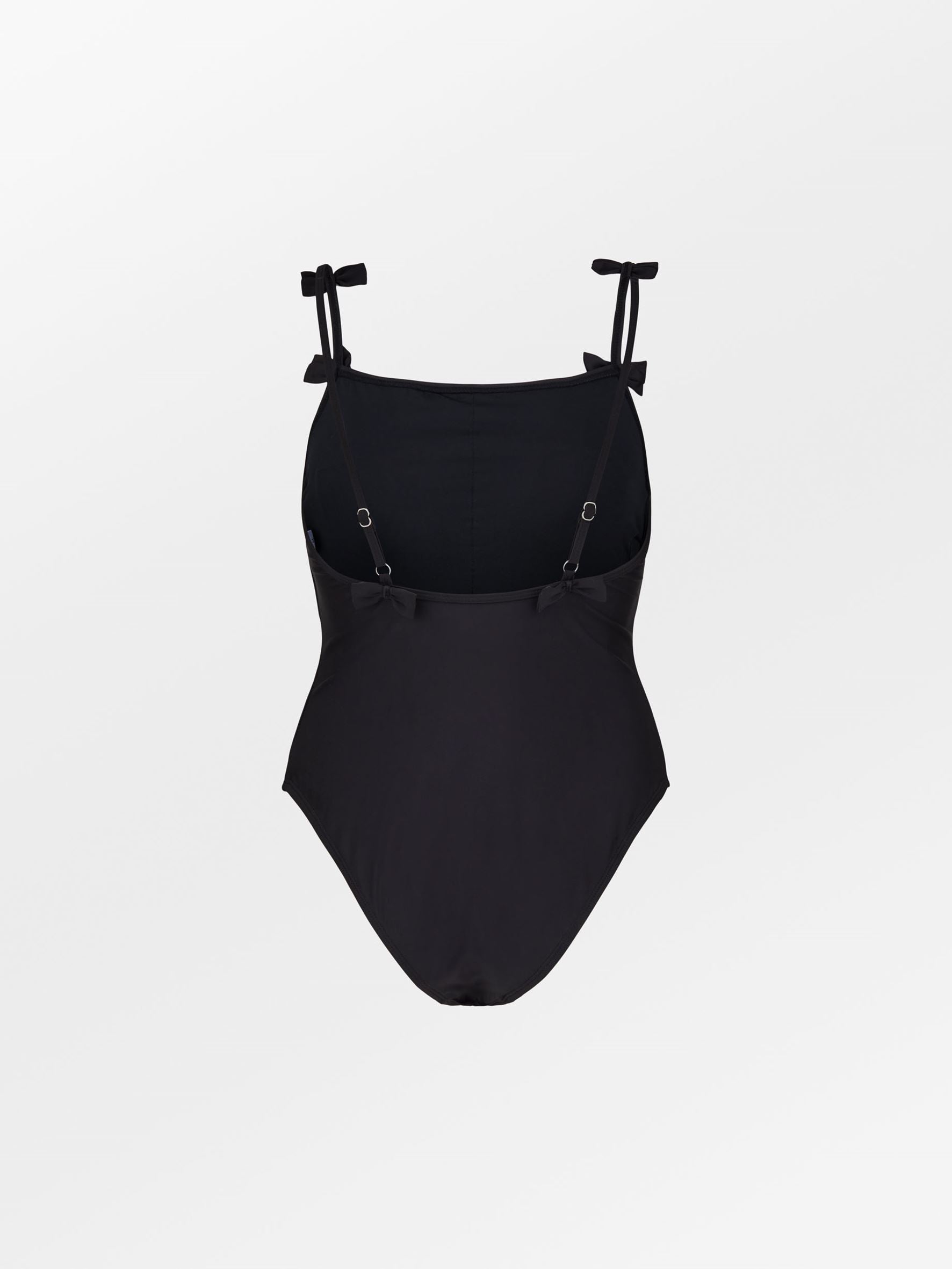 Solid Bow Euna Swimsuit - Black Clothing Becksöndergaard.se