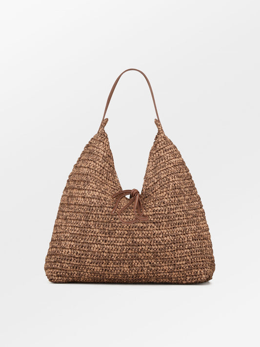 Paper Straw Siena Bag OneSize Becksöndergaard.se