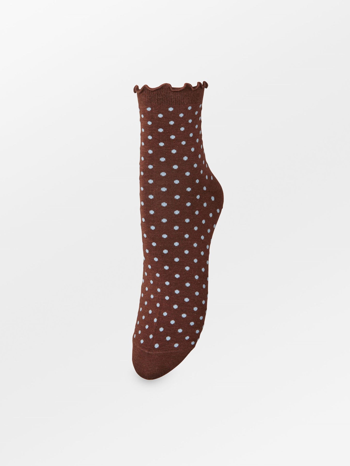Dotted Frilla Short Sock Socks Becksöndergaard.se