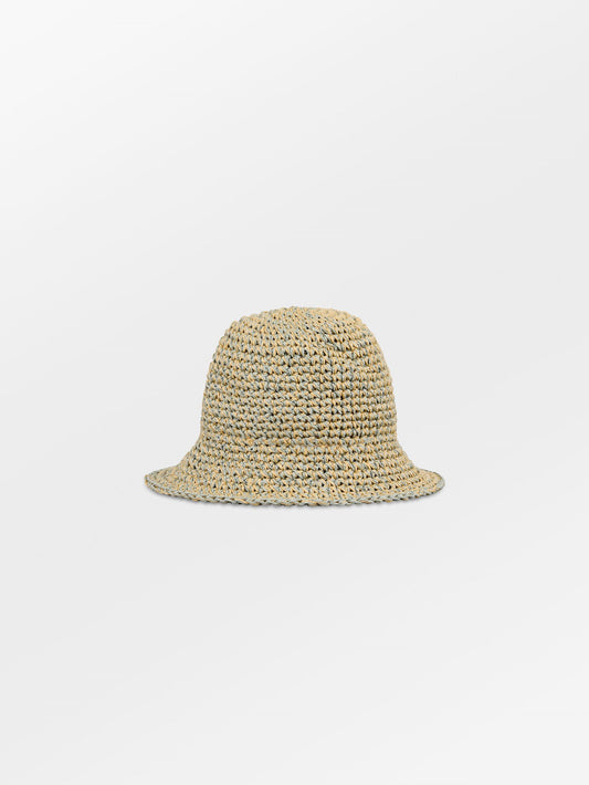 Becksöndergaard, Strawchet Saverina Straw Hat - Aqua Gray, accessories, sale, sale, accessories