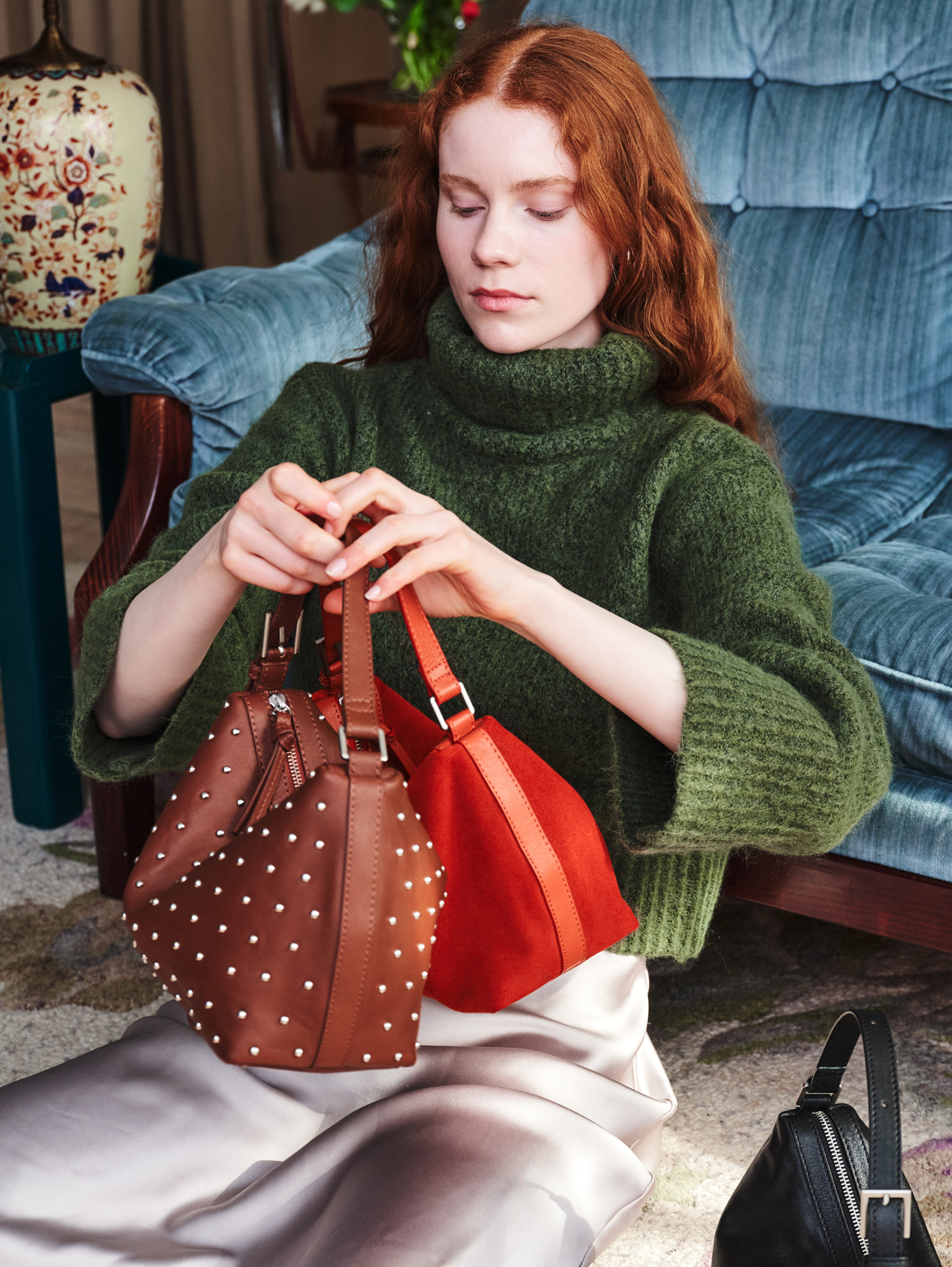 Nappa Stud Ginni Small Bag OneSize Becksöndergaard.se